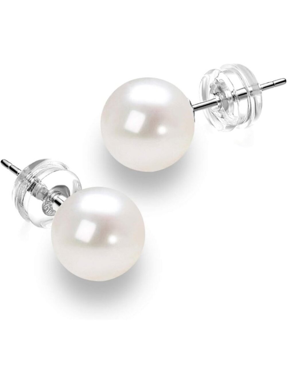 Elegant 14K Gold Freshwater Pearl Stud Earrings for Women - AAAA Quality